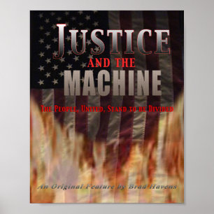 Poster Justice et machine