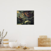 Poster Justice Et Vengeance Divine Poursuivre Le Crime (Cuisine)