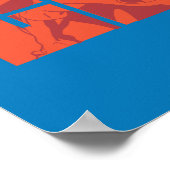 Poster Justice League Strength. Le pouvoir. Courage. Cara (Coin)