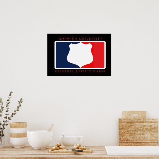 Poster Justice pénale majeure (Cuisine)