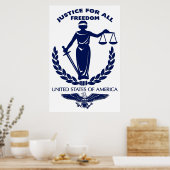 Poster Justice pour tous (Cuisine)