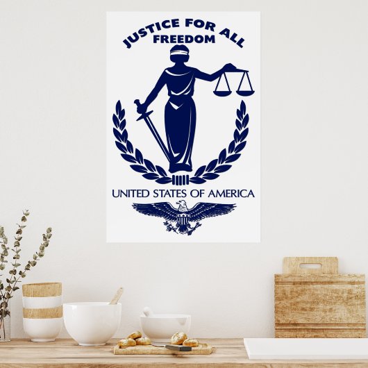 Poster Justice pour tous (Cuisine)