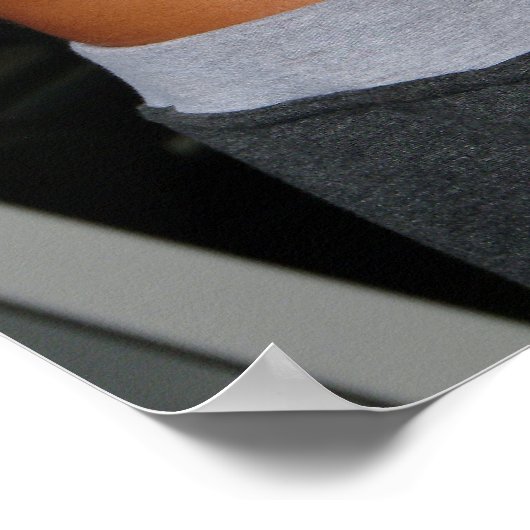 Poster Justin Woltering #17 - Abs (Coin)