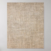 Poster Jute Textile (Devant)