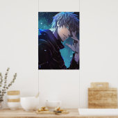 Poster jutsu kaisen anime (Cuisine)