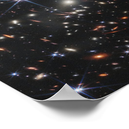 Poster JWST James Webb Télescope Spatial Premières images (Coin)
