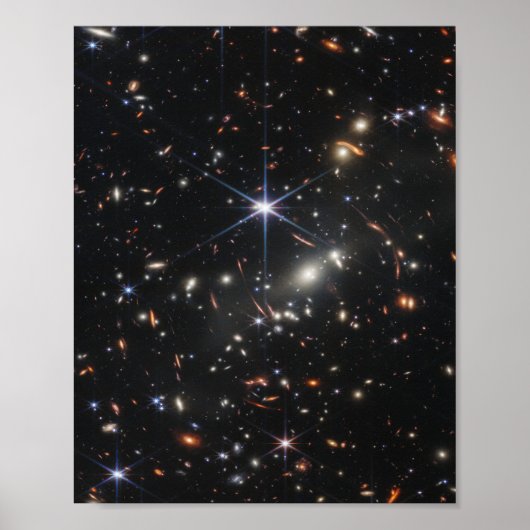 Poster JWST James Webb Télescope Spatial Premières images (Devant)