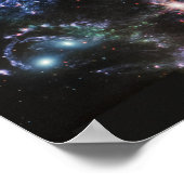 Poster JWST James Webb Télescope spatial Quintet de Steph (Coin)