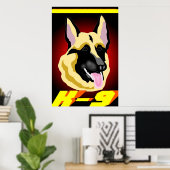 POSTER K-9 ! (Bureau à domicile)