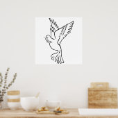 Poster K - La colombe de paix (Cuisine)