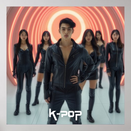 POSTER K-POP - SEOUL - ASIE (Devant)