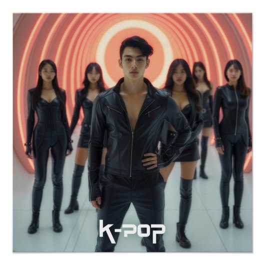 POSTER K-POP - SEOUL - ASIE (Devant)