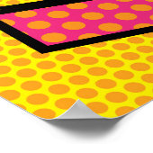 Poster KA-POW Fun Retro Comic Book Pop art (Coin)