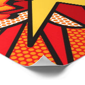 Poster KA-POW Fun Retro Comic Book Pop art (Coin)