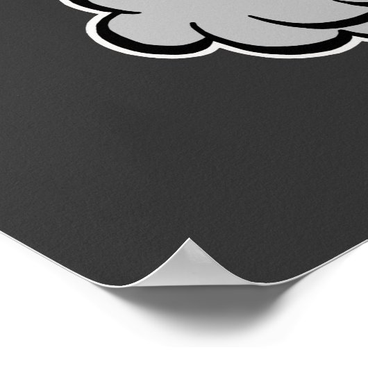 Poster KA-POW ! Graphique de bandes dessinées (Coin)