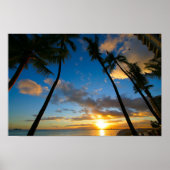 Poster Ka'annapoli Beach Sunset (Devant)