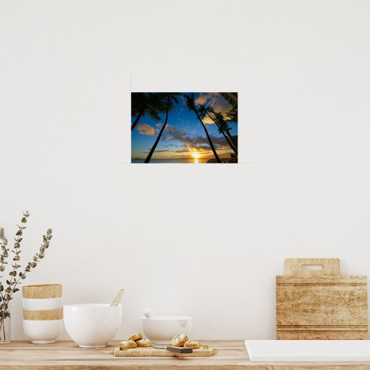 Poster Ka'annapoli Beach Sunset (Cuisine)