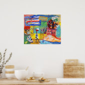 Poster Kaapverdië (Keuken)