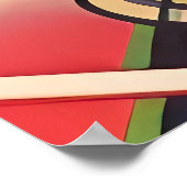 Poster Kachina Dance Ken Gage Abstrait (Coin)