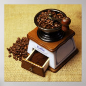 Poster Kaffeemühle (Devant)