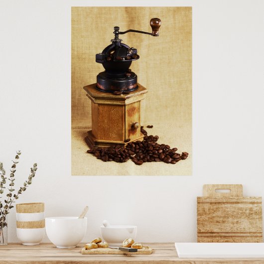 Poster Kaffeemühle (Cuisine)