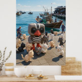 Poster Kagu à Tashirojima (Inspiration) (Cuisine)