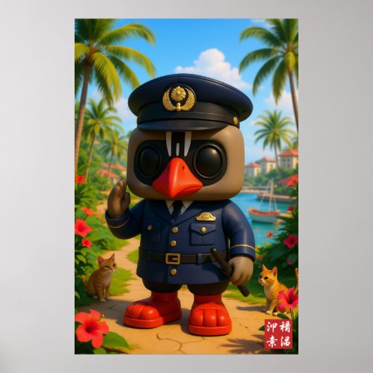 Poster Kagu Mamoru Kun (Devant)