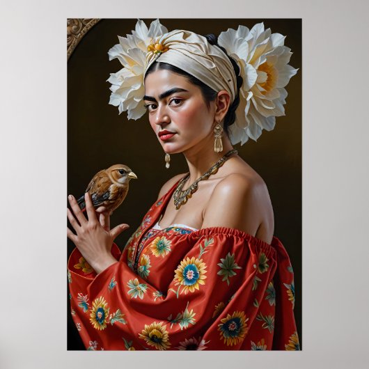 Poster Kahlo Portrait (Devant)