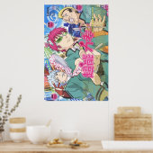 Poster kaidou nendou et saiki (Cuisine)