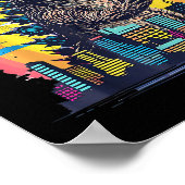 Poster Kaiju Anniversaire Chemise Monster Movie Décoratio (Coin)