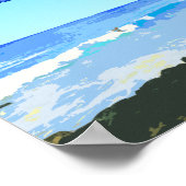 Poster Kailua Kona Big Island Hawaii Vintage (Coin)