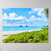 Poster Kailua, Oahu (Devant)