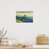 Poster Kajikazawa dans la province de Kai (par Hokusai) (Cuisine)