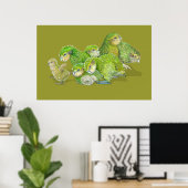 Poster Kakapo Chick Creche (Bureau à domicile)