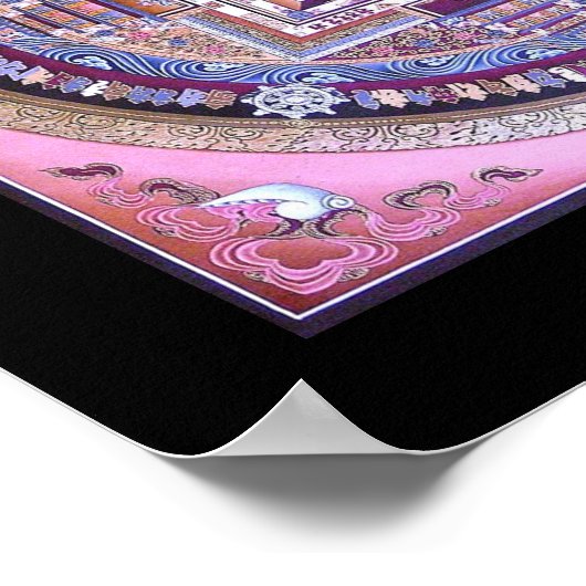 Poster Kalachakra Mandala (Coin)