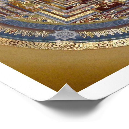 Poster Kalachakra Mandala B (Coin)