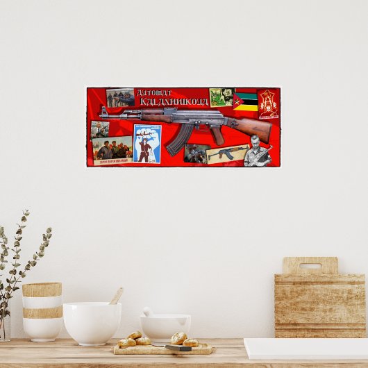 Poster Kalachnikova (Cuisine)