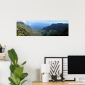 Poster Kalalau Valley, Kauai, Hawaii (Bureau à domicile)