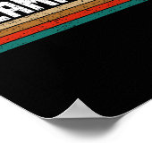 Poster Kalamazoo Retro Cadeaux Vintages Hommes Femmes Enf (Coin)