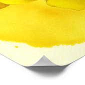 Poster Kalanchoe Jaune - Soleil Succulent (Coin)