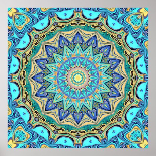 Poster Kaleidoscope (Devant)