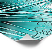 Poster Kaleidoscope arctique (Coin)