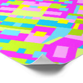 Poster Kaleidoscope coloré 03 (Coin)