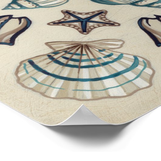 Poster Kaleidoscope côtier I (Coin)