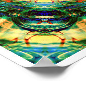 Poster Kaleidoscope des couleurs (Coin)