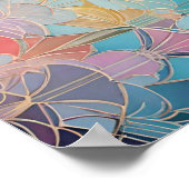 Poster Kaleidoscope des couleurs (Coin)