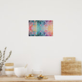 Poster Kaleidoscope des couleurs (Cuisine)