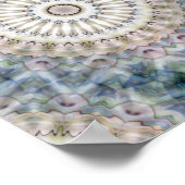 Poster Kaleidoscope fractal (Coin)