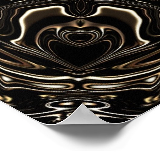 Poster Kaleids foncés (Coin)