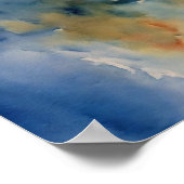 Poster Kali et Shiva Dancing pieds Peinture (Coin)